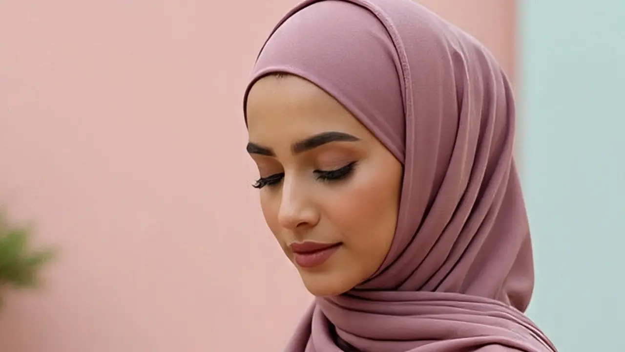 Model dan Warna Hijab Terbaru untuk Kulit Sawo Matang