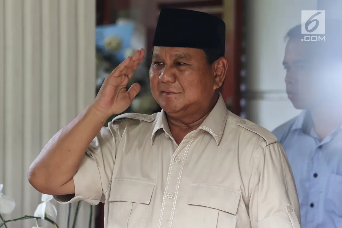 Prabowo Terima Para Purnawirawan di Rumah Kertanegara