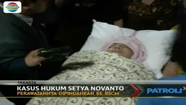 Selama menjalani perawatan di RSCM setelah kecelakaan, Setya Novanto tak terhitung masa penahanan.