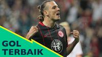 Striker Frankfurt, Alex Meier telah mencetak 10 gol bersama klubnya di Bundesliga Jerman musim ini.