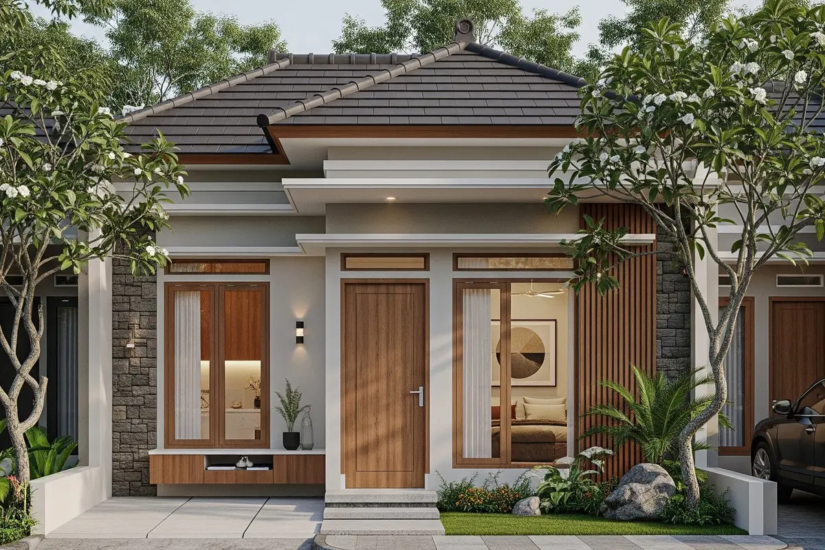 6 Desain Rumah Ukuran 6x8 Meter yang Fungsional, Solusi Hunian Minimalis Modern