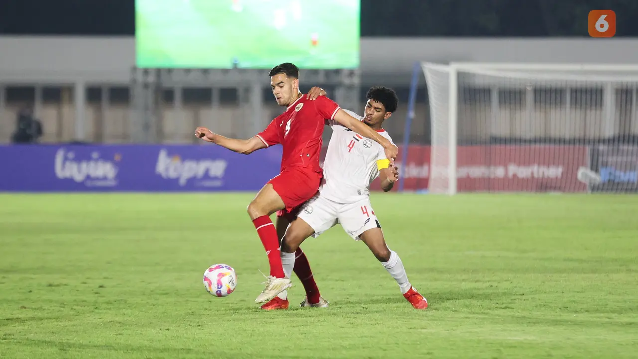 Foto: Gol Tunggal Jens Raven Bawa Timnas Indonesia U-20 Lolos ke Piala Asia U-20 2025