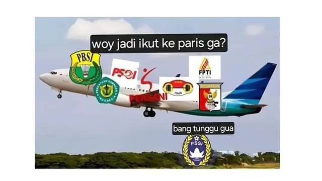 8 Meme Indonesia VS Guinea di Playoff Olimpiade Paris 2024, Berharap Lolos