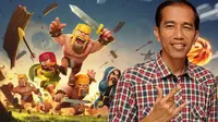 Jokowi Gemar Main Game Clash of Clans?