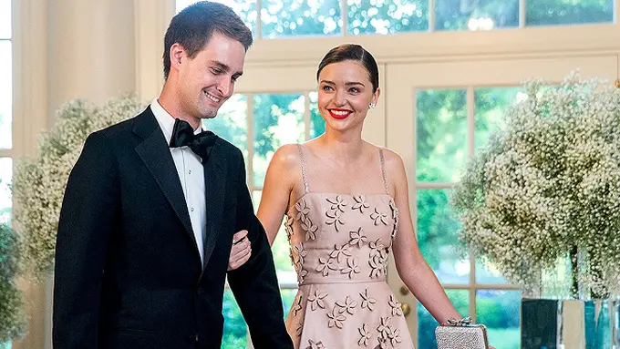 Miranda Kerr dan Evan Spiegel
