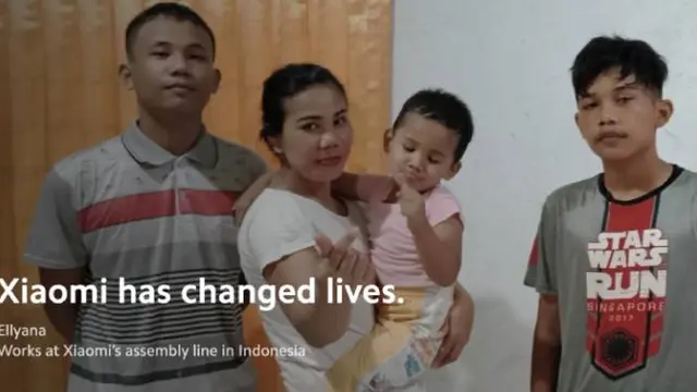 Ellyana, karyawan pabrik ponsel PT Sat Nusapersada Tbk. Dok: Xiaomi