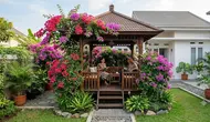 15 Tanaman yang Cocok Mengelilingi Gazebo, Taman Rumah Lebih Asri dan Menawan