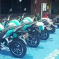 Sepeda motor listrik ramah lingkungan (Liputan6.com / Fajar Eko) 