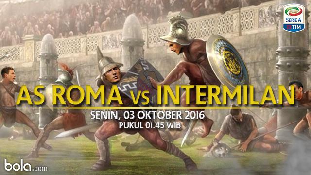 Serie A_AS Roma vs Inter Milan_Pemain (Bola.com/Adreanus TItus)