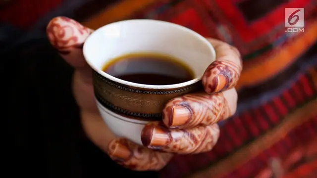 Ilustrasi Kopi Arab