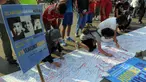 Ribuan orang berpatisipasi dalam 'Aksi Damai 5.000 Tandatangan Suarakan Hak-hak Sipil dan Anak-Perempuan' di Jakarta, (24/8/2014). (Liputan6.com/Herman Zakharia)