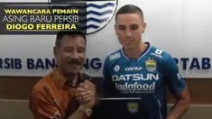Video wawancara Diogo Ferreira, bek anyar Persib Bandung yang akan bermain pada putaran kedua Torabika Soccer Championship 2016