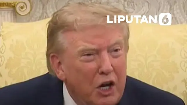 Panas! Trump Bentak Jurnalis di Gedung Putih, "Fake News! Diam!"