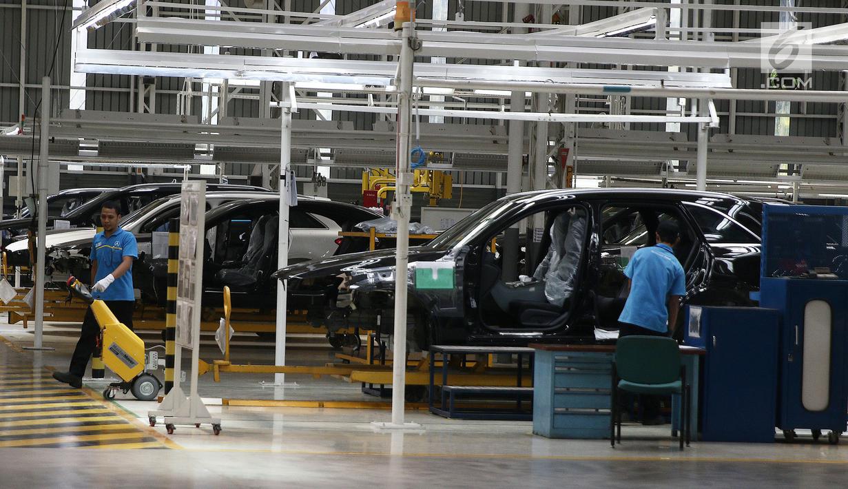 FOTO Mengintip Pabrik Mercedes Benz di Wanaherang Bogor 