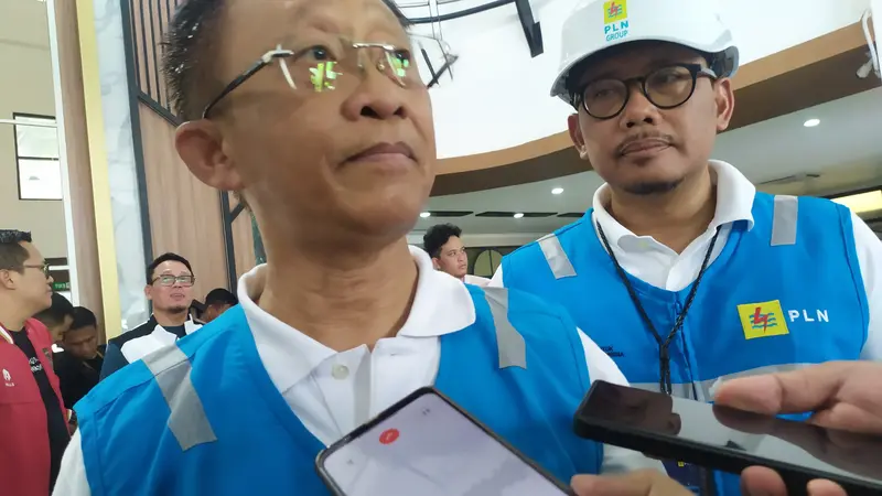 Direktur Distribusi PT PLN Adi Priyanto. (Dian Kurniawan/Liputan6.com)