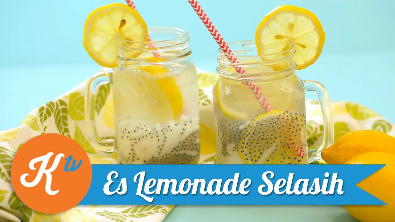 Hilangkan Dahaga dengan Kesegaran Es Lemonade Selasih 