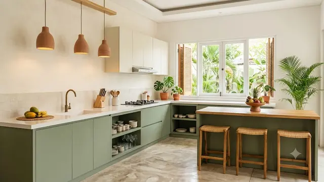 Inspirasi Dapur Bernuansa Terracotta yang Hangat