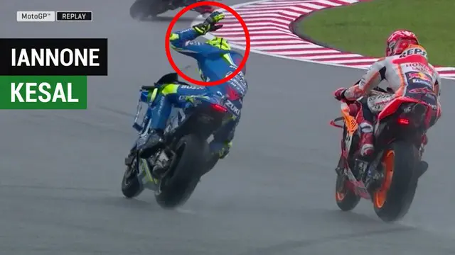 VIDEO: Marquez Buat Kesal Iannone Jelang Balapan MotoGP Malaysia