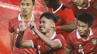 indonesia - Marselino Ferdinan, Ronaldo Khwateh, Kakang Rudianto, Alfrianto Nico, Arkhan Fikri (Bola.com/Decika Fatmawaty)