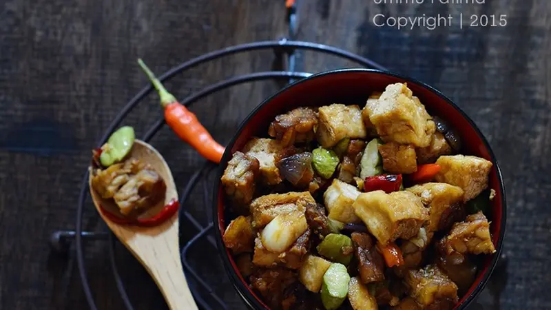 Menu Maksi: Tumis Tahu Tempe Pete Pedas