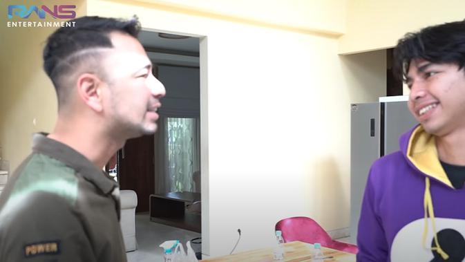 Raffi Ahmad bertemu kembarannya yang viral, sempat tawari biaya kuliah. (Sumber: YouTube/Rans Entertainment)