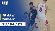 Berita Video 10 Aksi Terbaik NBA 13 April 2021, Slam Dunk Fantastis Ja Morant