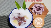 Es kacang merah khas Palembang. (dok. Cookpad @Linabachry)