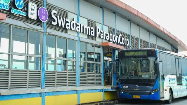 Penandatanganan dan Peluncuran Kerja Sama Naming Right & Revitalisasi Halte Swadarma ParagonCorp.  foto: dok. ParagonCorp