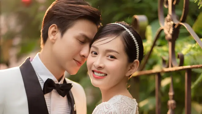 pasangan cinta romantis