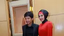 Dimas Seto mengatakan proses Dhini Ainarti menutup aurat sudah lama. (Galih W Satria/Bintang.com)
