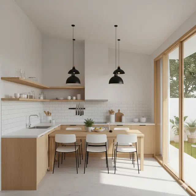 7 Gambar Rumah Minimalis Beserta Isinya Gaya Skandinavia, Harmoni Antara Kesederhanaan dan Kenyamanan Modern