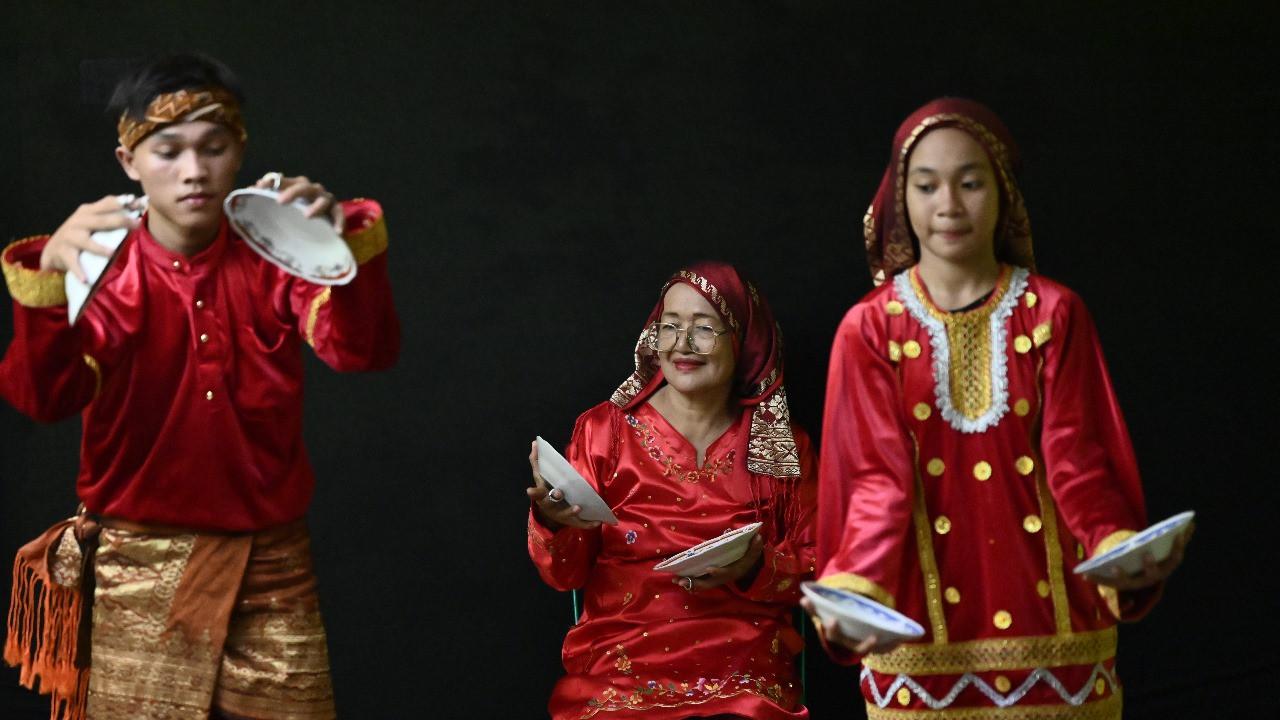 Tari piring. (Liputan6.com/ ist)