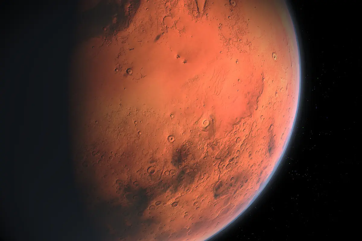 Ilustrasi Planet Mars