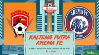 Prediksi Kalteng Putra Vs Arema: Bukan Laga Ulang Piala Presiden 2019
