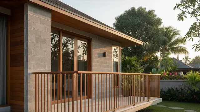 7 Contoh Pagar Balkon Rumah, Inspirasi Desain Aman dan Estetis untuk Hunian Modern