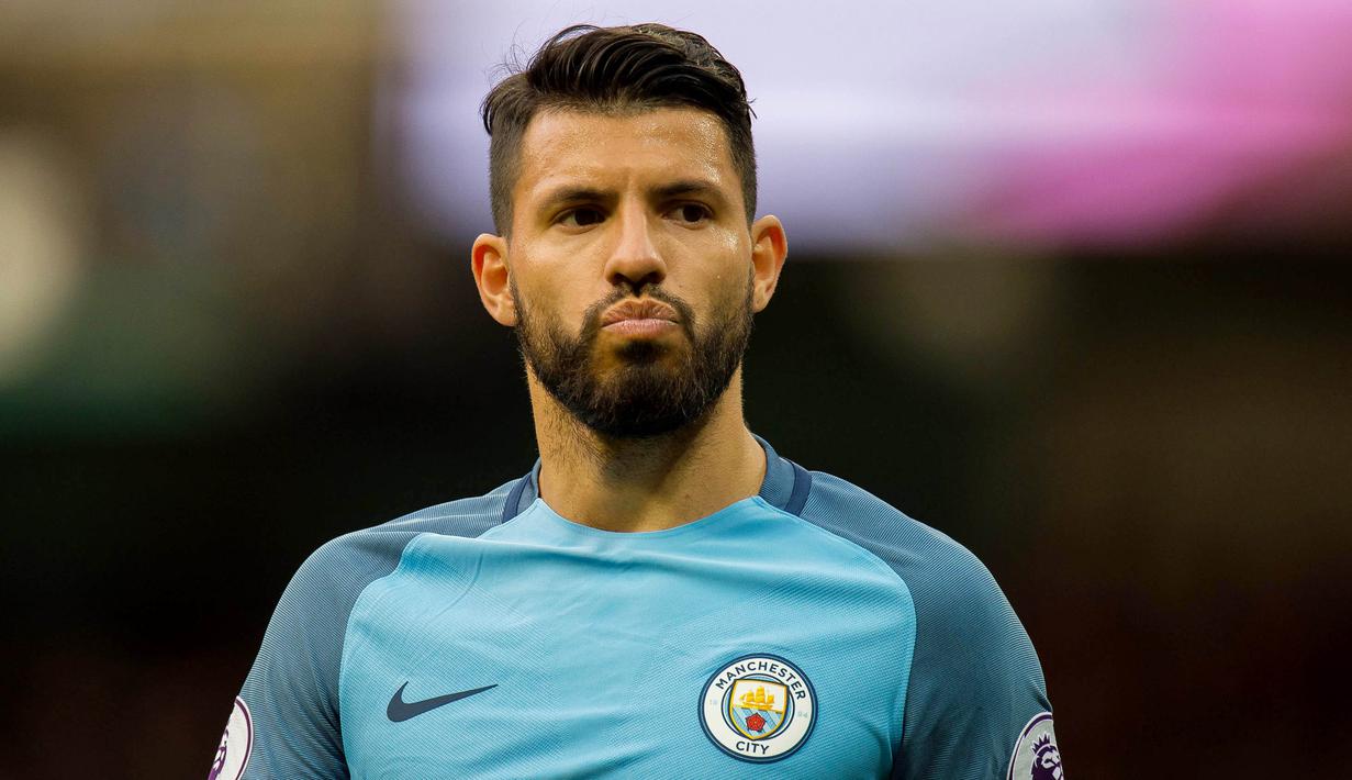 3. Sergio Aguero (Manchester City) - 16 Gol (2 Penalti). (EPA/Peter Powell)