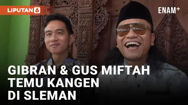 Gibran Berkunjung ke Kediaman Gus Miftah di Sleman