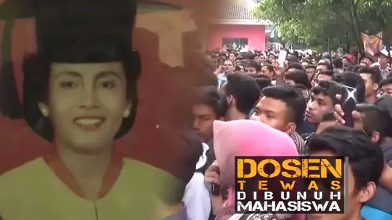 Dosen Tewas Dibunuh Mahasiswanya Sendiri