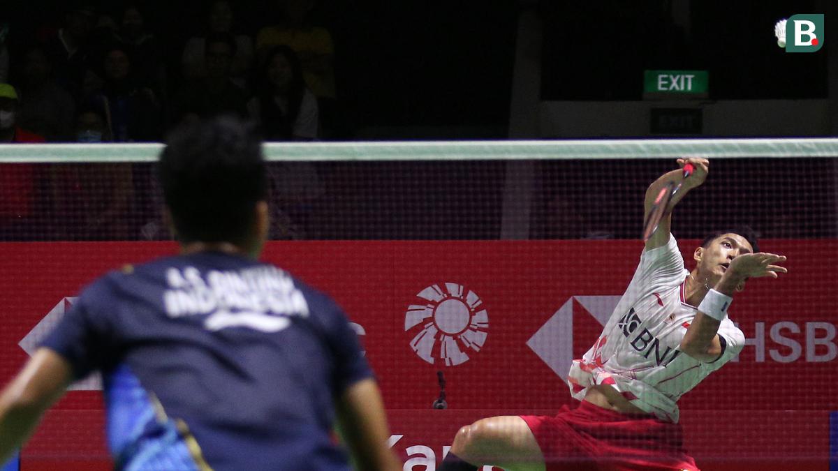 Foto Bertemu Di Perempat Final Indonesia Open 2023 Ini Dia Aksi Anthony Ginting Saat Melawan 7188