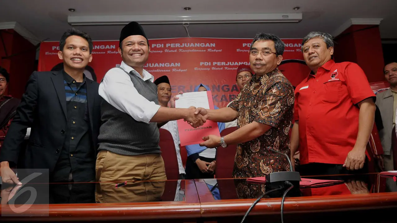 20160420-Naik Reog Ponorogo, Muhamad Idrus Datangi Kantor DPD PDIP DKI