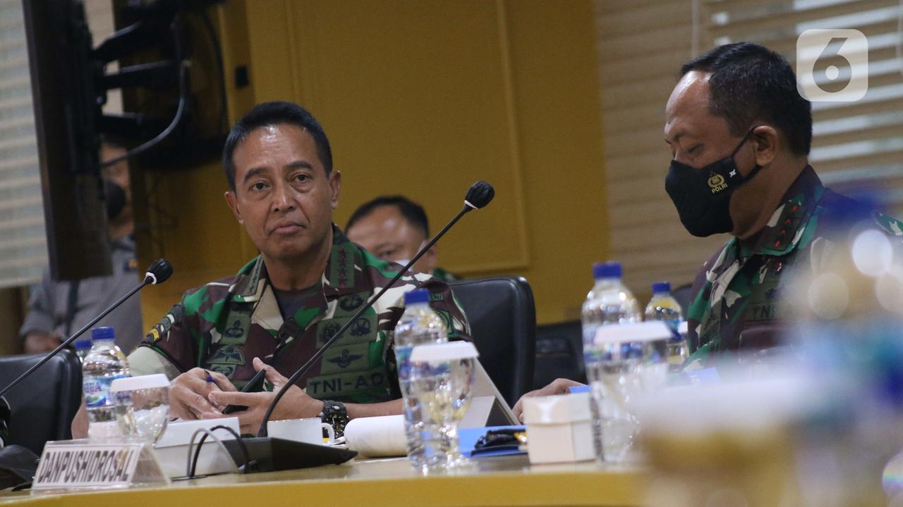 Bahas Wilayah Negara, Panglima TNI dan Komite I DPD Lakukan Rapat Kerja