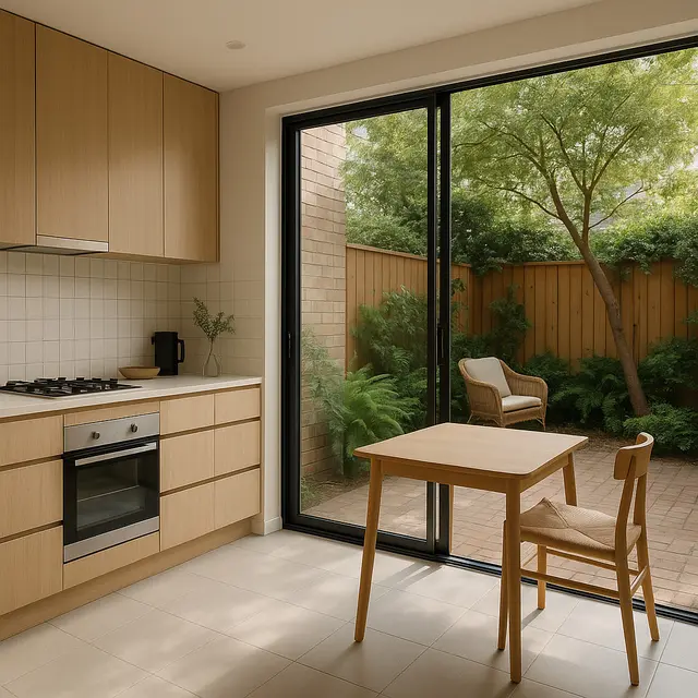 Model Dapur Open Space Menyatu Teras Belakang Rumah