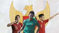 Timnas Indonesia - Egy Maulana Vikri, Ryuji Utomo, Witan Sulaiman (Bola.com/Adreanus Titus)