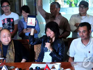 Gabungan suka relawan dan simpatisan Jokowi-Jusuf Kalla akan menyelenggarakan Syukuran Rakyat, Jakarta, Rabu (15/10/2014) (Liputan6.com/Johan Tallo)
