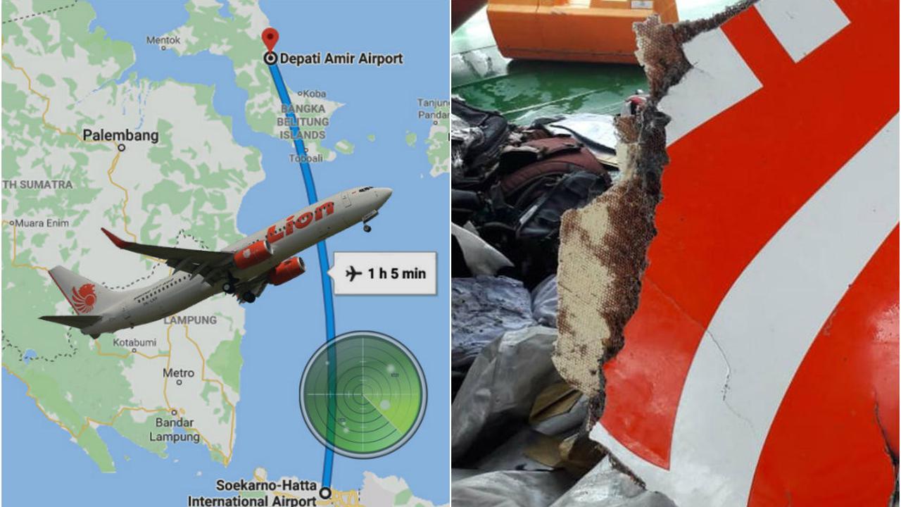 Pesawat Lion Air JT 610 jatuh di Teluk Karawang pada Senin 29 Oktober 2019