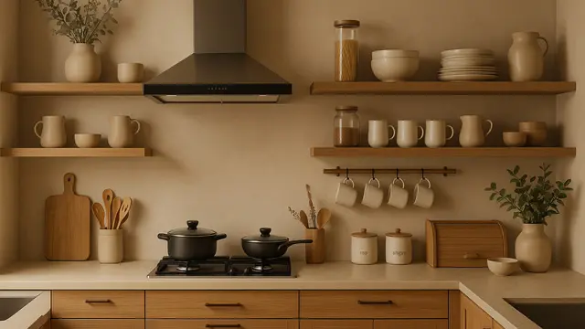 Inspirasi Dapur Tanpa Jendela