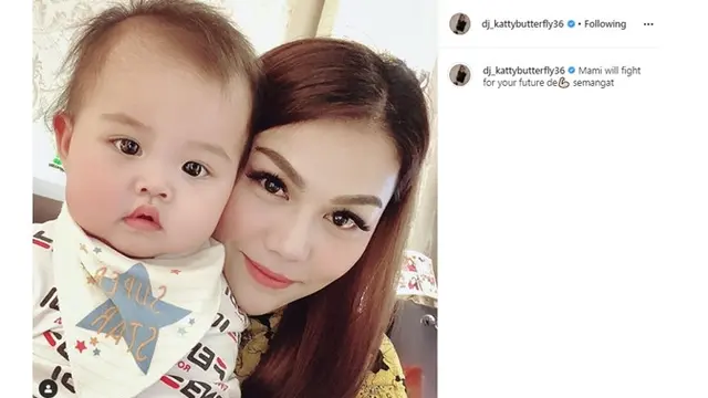 7 Momen Kebersamaan Dj Katty Butterfly dengan Sang Buah Hati, Curi Perhatian