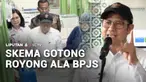 Menteri Koordinator Bidang Pemberdayaan Manusia menyampaikan bahwa BPJS Kesehatan menjalankan skema gotong royong. Iuran seluruh peserta dikumpulkan untuk membiayai perawatan medis penerima bantuan iuran yang sakit.