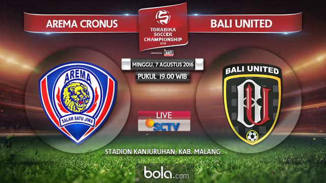 Arema Cronus vs Bali United