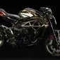 MV Agusta menghadirkan Dragster 800 RC berlabur emas. Mereka menjulukinya Dragster 800 RC Shining Gold. (Rideapert)